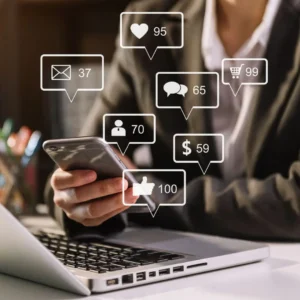 Gestión de redes sociales con IA en una empresa